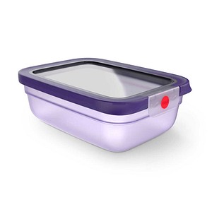 emsa Frischhaltedose ONECLICK 7,3 cm hoch violett 1,2 l, 1 St.