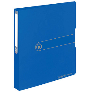 herlitz Ringbuch 2-Ringe blau 3,8 cm DIN A4, 1 St.