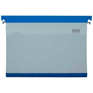 BOI Patienten-Dokumentations-Hängemappe Kunststoff blau DIN A4 1x Schlauchmechanik, 1 St.