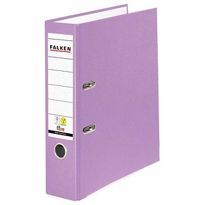 FALKEN Color Ordner flieder Kunststoff 8,0 cm DIN A4, 1 St.