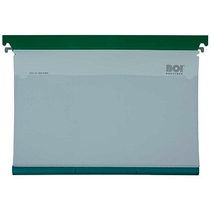 BOI Patienten-Dokumentations-Hängemappe Kunststoff grün DIN A4 1x Schlauchmechanik, 1 St.
