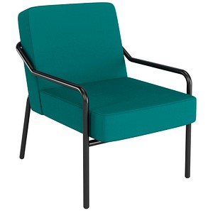 medso powered by PAPERFLOW Sessel MEDSO M blau schwarz Kunststoff 58,0 x 74,3 x 73,6 cm, 1 St.