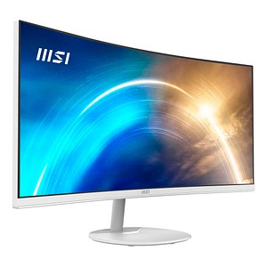 msi Pro MP341CQWDE Curved Monitor 86,4 cm (34 Zoll) weiß
