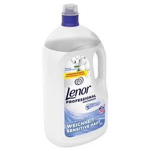 Lenor Professional FRISCHE BAUMWOLLBLÜTE Weichspüler flüssig, 4 l