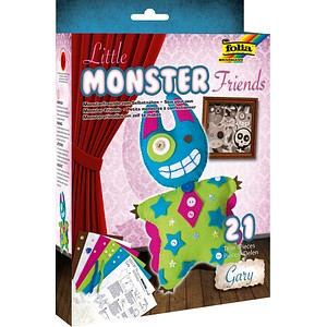 folia Nähset Monster Friends Gary mehrfarbig