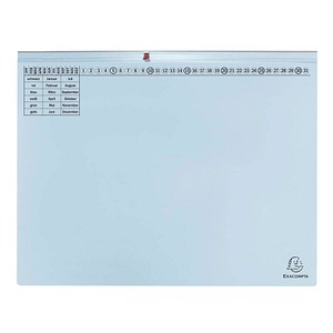 25 Exacompta Hängehefter Exaflex Karton hellblau 25 Exacompta Hängehefter Exaflex Karton hellblau