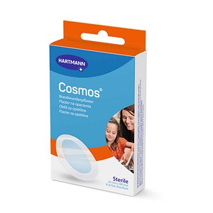 HARTMANN Pflaster Cosmos® für Brandwunden 5320301 transparent, blau 4,3 x 6,8 cm, 8 St.