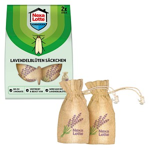 Nexa Lotte® Mottenschutz Lavendelblüten braun, 2 St.