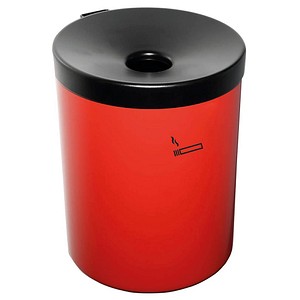 TKG Rondo Maxi Wandaschenbecher rot, 1 St.