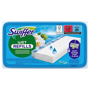 Swiffer WET REFILLS Feuchte Bodentücher Mikrofaser, 24 St.
