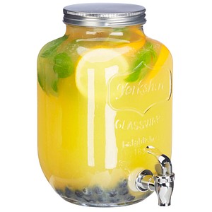 relaxdays Getränkespender 3,5 l, 1 St.