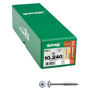 SPAX® Holzbauschrauben T40 Tellerkopf WIROX 0251011002405 10 mm x 240 mm, 25 St.