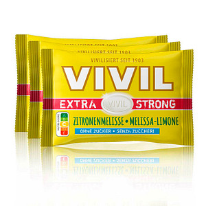 VIVIL® Extra Strong Zitronenmelisse Bonbons 75,0 g, 3 Pack