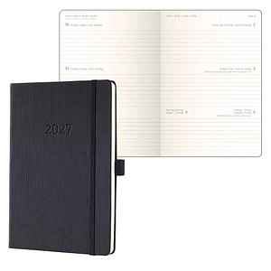 SIGEL Buchkalender Conceptum 2027 schwarz, 1 St.