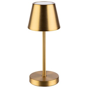 APS MERLE MICRO LED Akku-Tischleuchte gold 2,0 W