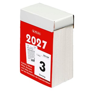 herlitz Abreißkalender Größe 3 2027, 1 St.