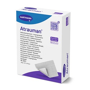 HARTMANN Salbenkompressen Atrauman® 4995502 grau 5,0 x 5,0 cm, 50 St.
