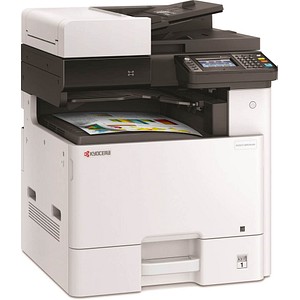 KYOCERA ECOSYS M8124cidn/KL3 3 in 1 Farblaser-Multifunktionsdrucker grau KYOCERA ECOSYS M8124cidn/KL3 3 in 1 Farblaser-Multifunktionsdrucker grau