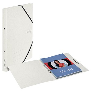 VON LEITZ Ringbuch 2-Ringe weiß 2,5 cm DIN A4, 1 St.