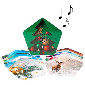 OLYMP® Sounds of Nature (Xmas Edition) Naturgeräusche-Box weiß