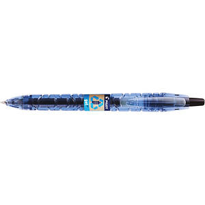 PILOT B2P „Bottle 2 Pen“ GEL Gelschreiber transparent/blau 0,7 mm, Schreibfarbe: schwarz, 1 St.