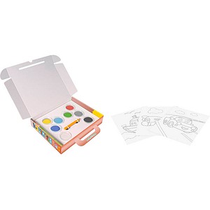 JOVI Bastelset Play & Fun Sand Painting Kit Transport mehrfarbig
