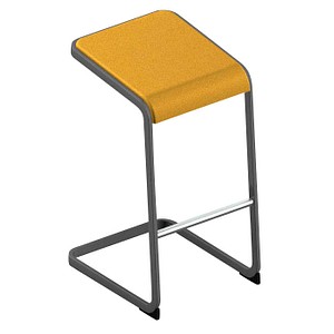Quadrifoglio Barhocker C-STOOL OCSTOA01/37XZ gelb, 1 St.