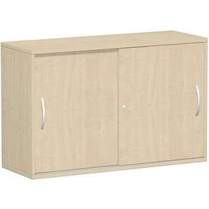 geramöbel Schiebetürenschrank Flex, S-312253-AA ahorn 1 Fachboden 120,0 x 42,5 x 79,8 cm