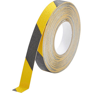 DURABLE Markierungsband DURALINE® GRIP gelb, schwarz 25,0 mm x 15,0 m
