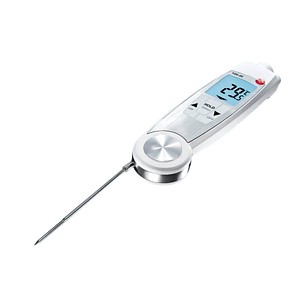 testo 104-IR Infrarot- und Kerntemperatur-Lebensmittelthermometer weiß, 1 St.
