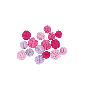 Rayher Pompons pink sortiert Ø 2,5-3,0 cm, 16 St.