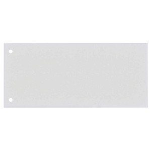DONAU Trennstreifen DONAU weiß, 190 g/qm Karton 23,5 x 10,5 cm, 100 St.