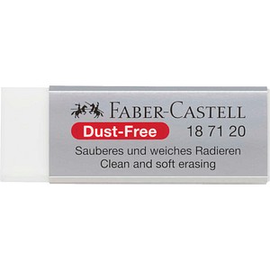 FABER-CASTELL Radiergummi PVC-FREE weiß, 1 St.