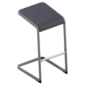 Quadrifoglio Barhocker C-STOOL OCSTOA01/3MB1 anthrazit, 1 St.