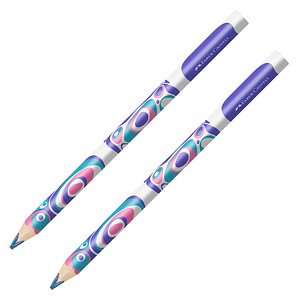 FABER-CASTELL Jumbo Fantasy Colours pastel Buntstift mehrfarbig, 2 St.