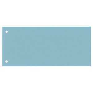 DONAU Trennstreifen DONAU blau, 190 g/qm Karton 23,5 x 10,5 cm, 100 St.