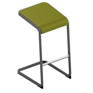 Quadrifoglio Barhocker C-STOOL OCSTOA01/2R9E grün, 1 St.