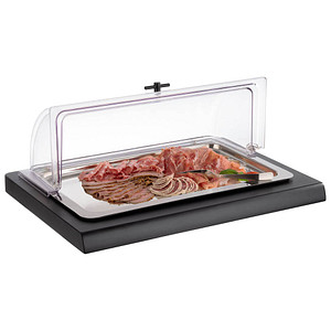 APS Buffetvitrine TOP FRESH GN 1/1 schwarz 41,0 x 60,0 cm, 1 St.