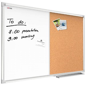ALLboards Whiteboard-Pinnwand 60,0 x 40,0 cm Textil weiß