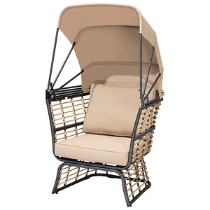 Garden Pleasure Loungesessel PAROS, schwarz Metall