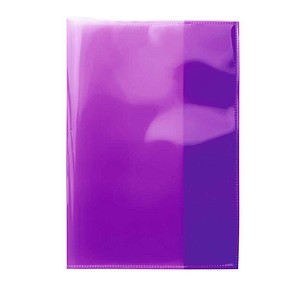 HERMA Heftumschlag PLUS violett Kunststoff A5, 1 St.