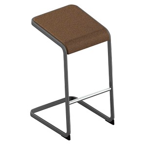 Quadrifoglio Barhocker C-STOOL OCSTOA01/3C2J braun, 1 St.