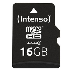 Intenso Speicherkarte microSDHC-Card Class 4 16 GB