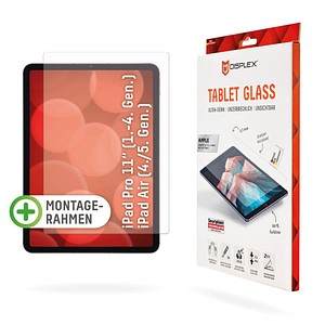 DISPLEX® Tablet Glass Display-Schutzglas für Apple iPad Air 4. Gen (2020), iPad Air 5. Gen (2022), iPad Pro 11" 1. Gen (2018), iPad Pro 11" 2. Gen (2020), iPad Pro 11" 3. Gen (2021)