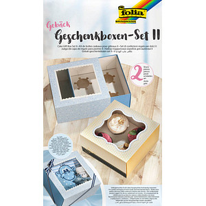 folia Set II Geschenkboxen-Set bunt