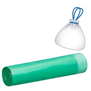 Müllbeutel 60,0 l grün 11,0 µm, 5x 20 St.
