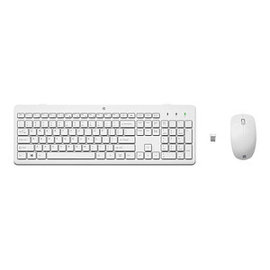 HP 230 Tastatur-Maus-Set kabellos weiß