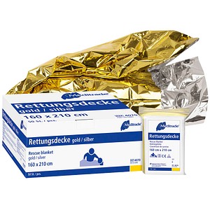 Meditrade® Rettungsdecke 160,0 x 210,0 cm