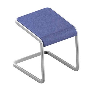 Quadrifoglio Büro-Sitzhocker C-STOOL OCSTOB01/2Z67 hellblau, 1 St.