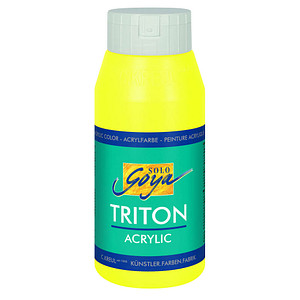 KREUL SOLO GOYA Triton Acrylfarbe neongelb 750,0 ml, 1 St.